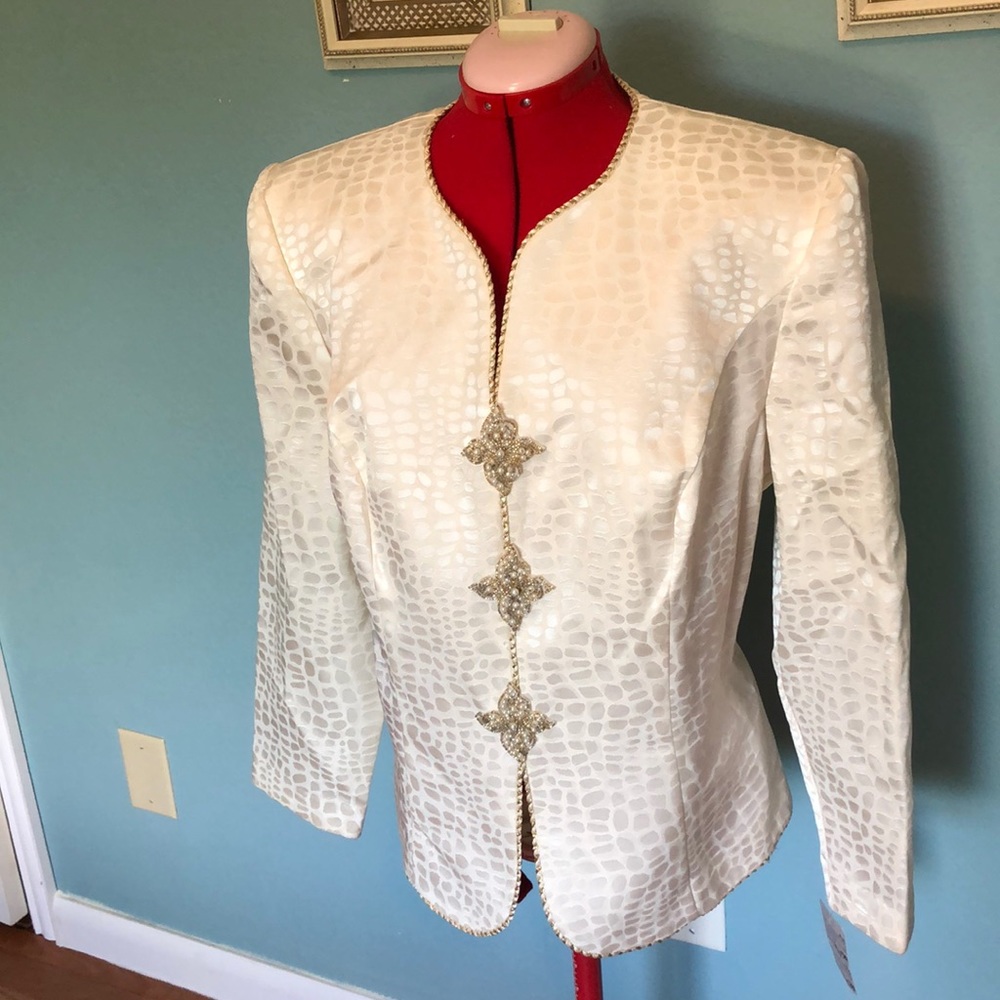 Stunning Jacket Top SZ 18